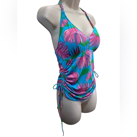 Lilly Pulitzer Maternity Tankini Halter top - Picture 5 of 6